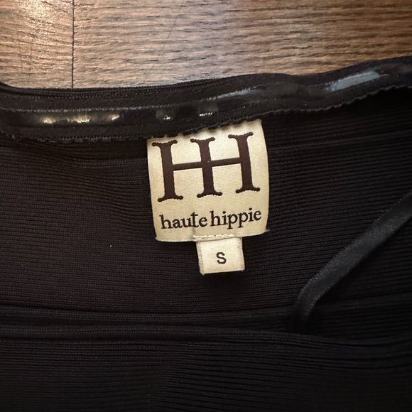 Haute Hippie Black Mini Skirt size small - Picture 3 of 3